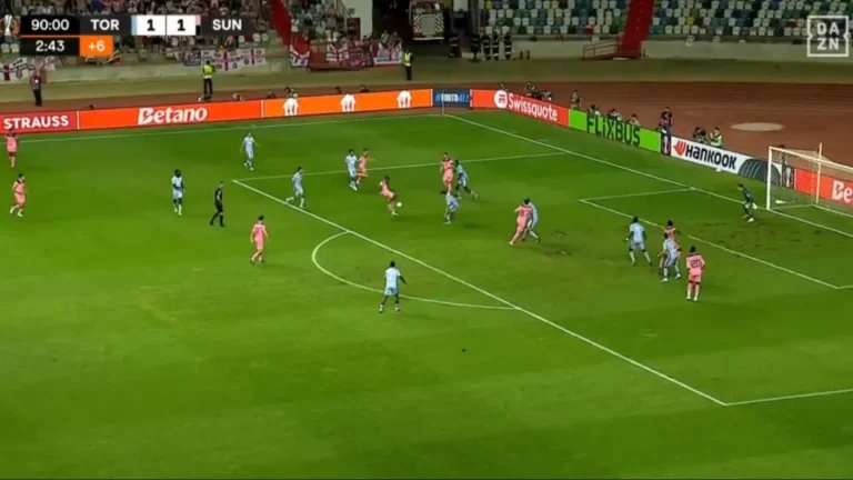 Shots to turn Torreense inside out. The goals of the English comeback