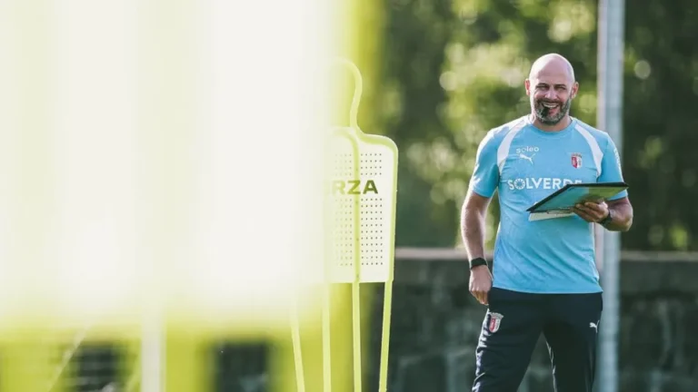 “I always wanted to be the head coach of Sporting de Braga”