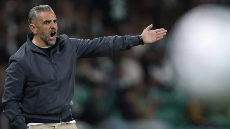 Rui Borges’ reaction to Sporting’s first defeat in the Champions League