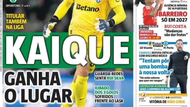 Here: “Farioli launches flames” and Echeverri “crazy” for Benfica